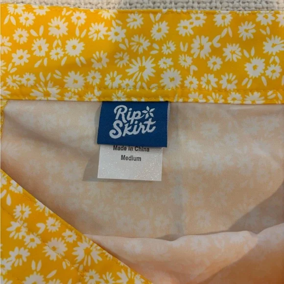 Ripskirt Hawaii Gold Mini Pencil Skirt Casual - Picture 3 of 4